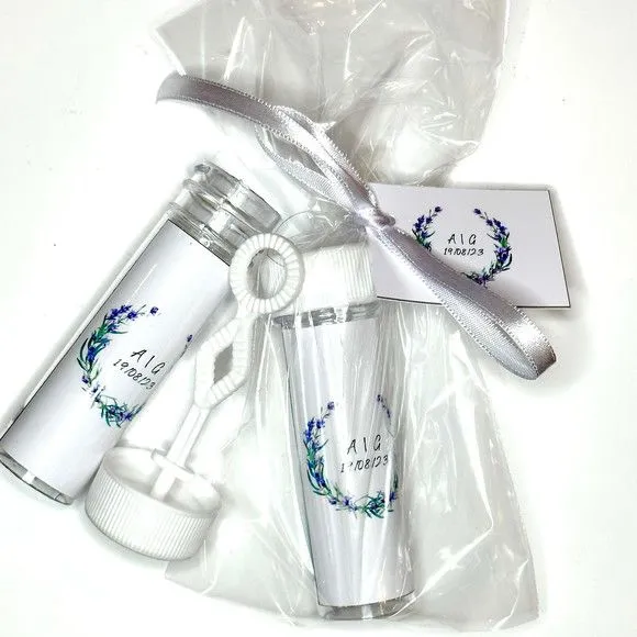 Bolinha de Sabão Casamento Personalizada - artesanato feito à mão por Mi Papelaria Criativa