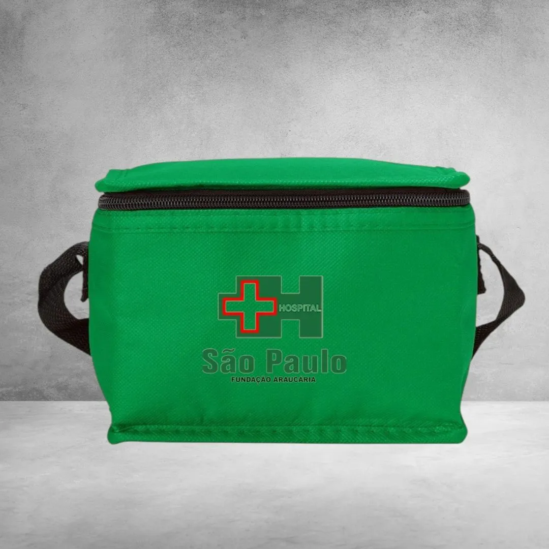 bolsa térmica 4 litros personalizadas - artesanato de valbrindes