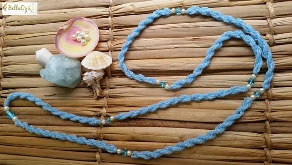 Guia De Iemanjá - artesanato de BellaOya Guias e Brajas