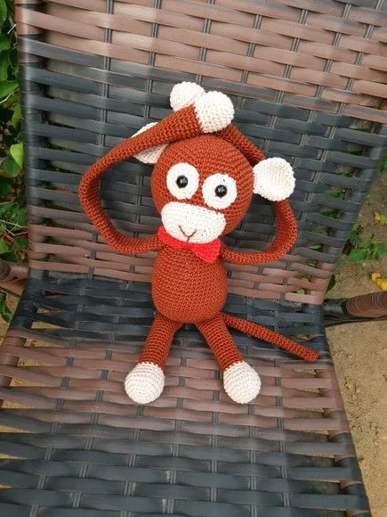 Macaquinho amigurumi - foto 2