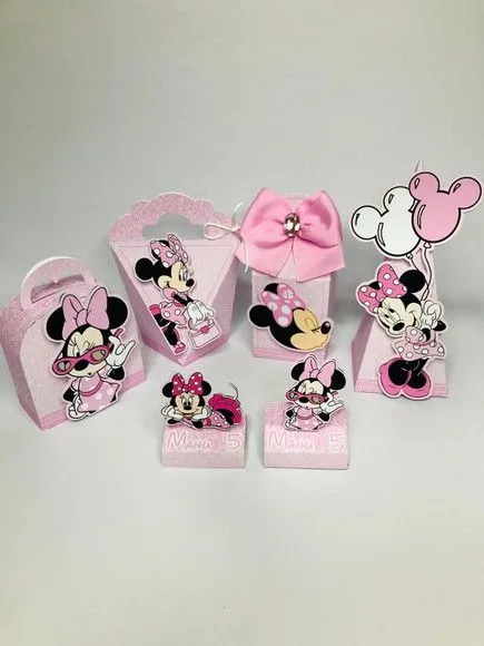 Kit Festa Minnie Rosa - foto 2
