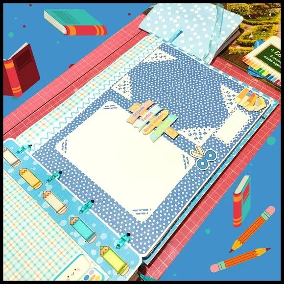 Álbum de Fotos Personalizado Minha Escola Gigante sem Caixa - foto 3
