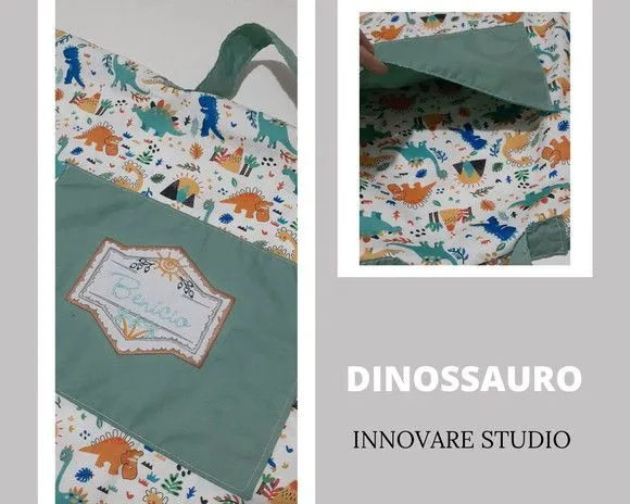 Sacola Porta Travesseiro - artesanato feito à mão por Innovare Studio