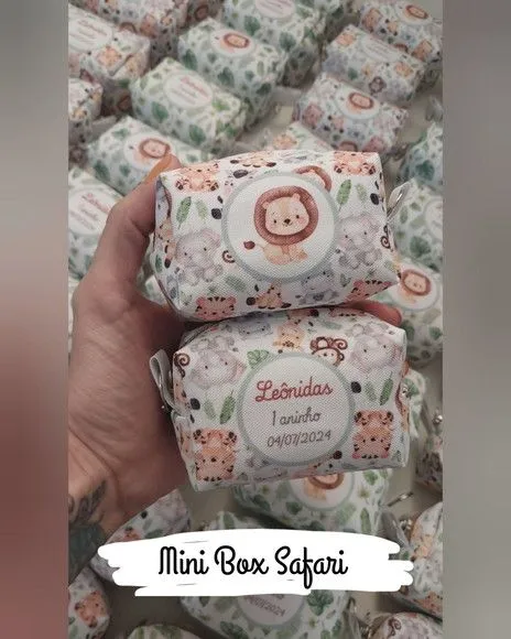 Necessaire Mini Box - Safari Baby - foto 3