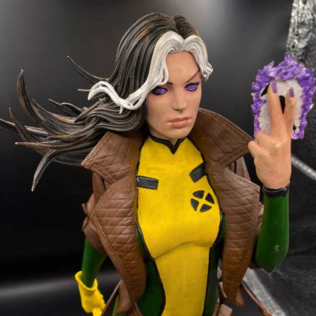 Rogue Vampira x-men Action figure Colecionaveis Estatua - foto 4