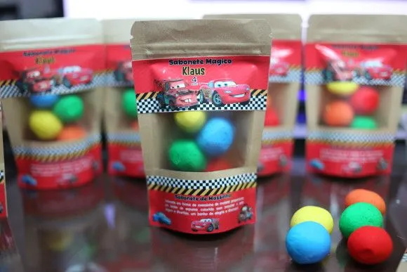 Sabonete de Massinha Lembrancinha Infantil Mcqueen - foto 3