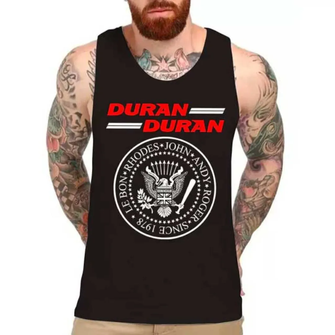 Camiseta regata Duran Duran, banda new wave anos 80,estampa exclusiva tamanhos unisex - foto 3