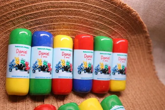 Sabonete Mágico Massinha Lembrancinha Infantil Personalizada - foto 5