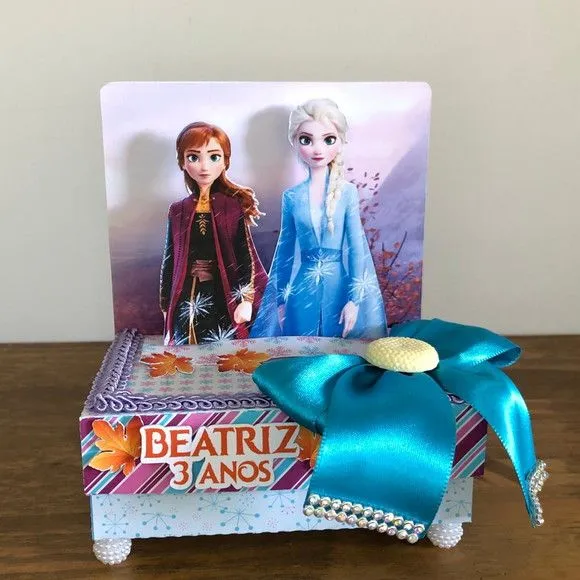 Caixa Cenário Frozen