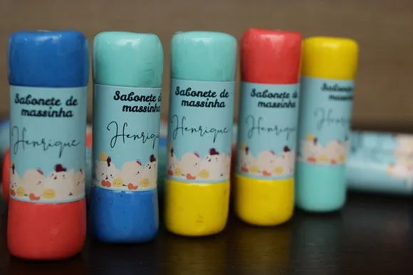 Lembrancinha Infantil, Sabonete Mágico de Massinha - foto 4