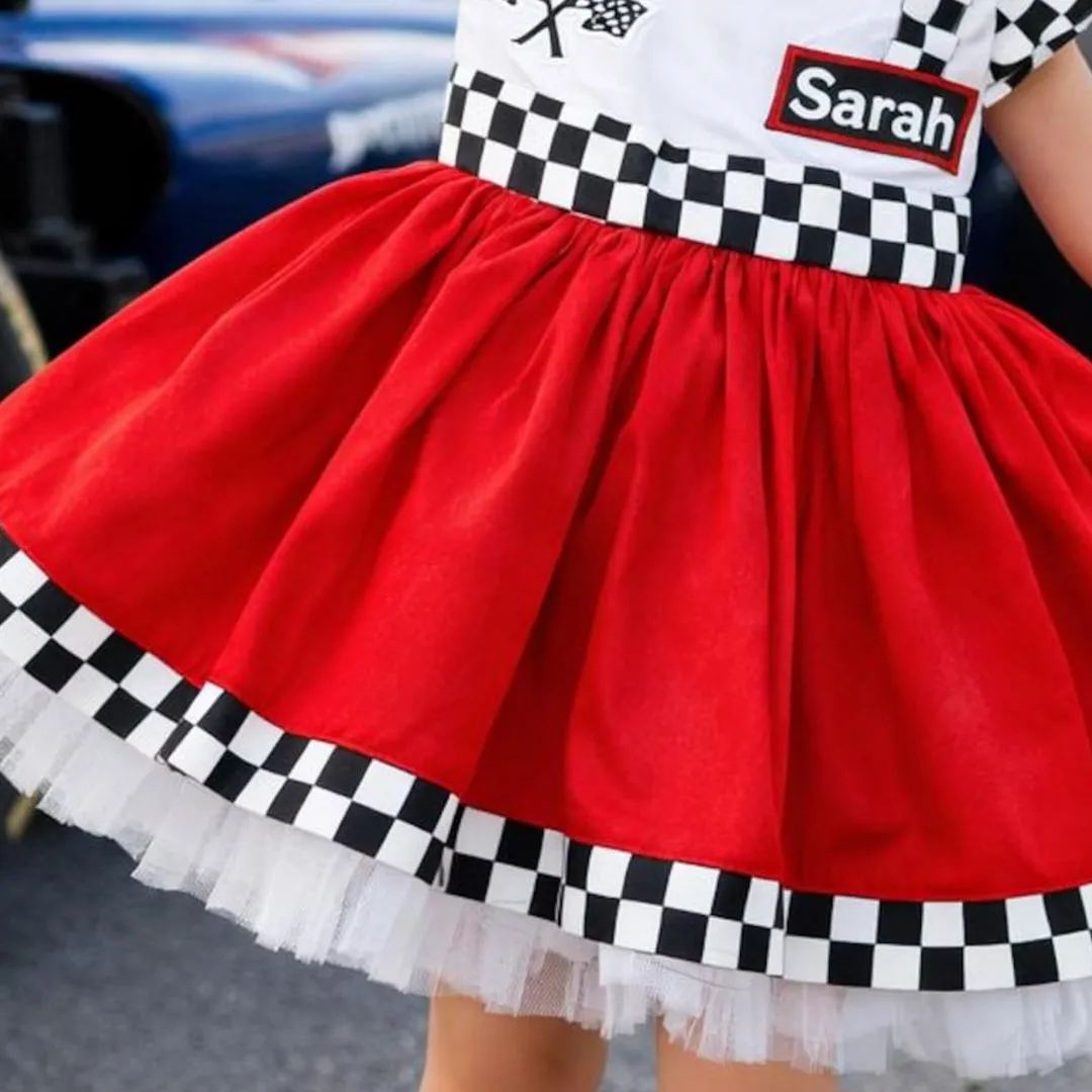 Vestido Infantil Piloto Carros (cópia) - foto 5