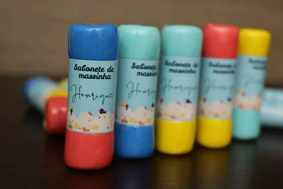 Lembrancinha Infantil, Sabonete Mágico de Massinha - foto 3