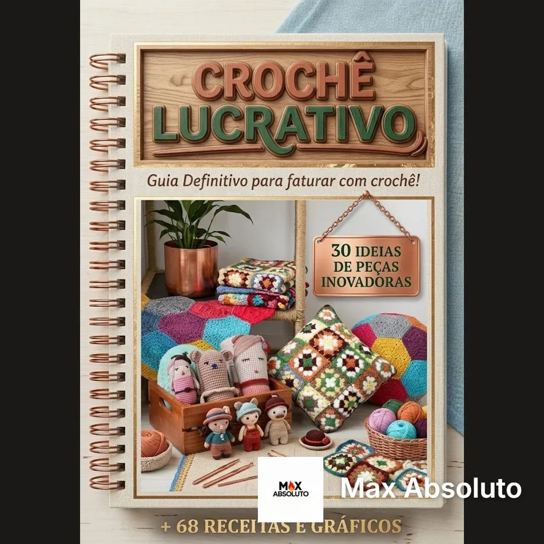 Crochê Lucrativo. - artesanato de Max Absoluto