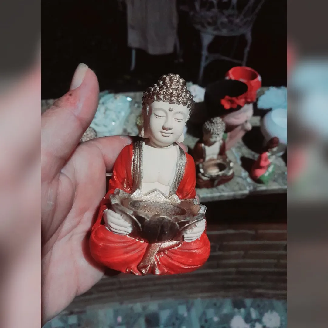 Buda em gesso pedra - foto 5