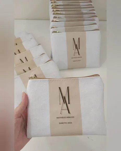 Necessaire Personalizada - Formatura - artesanato feito à mão por Innovare Studio