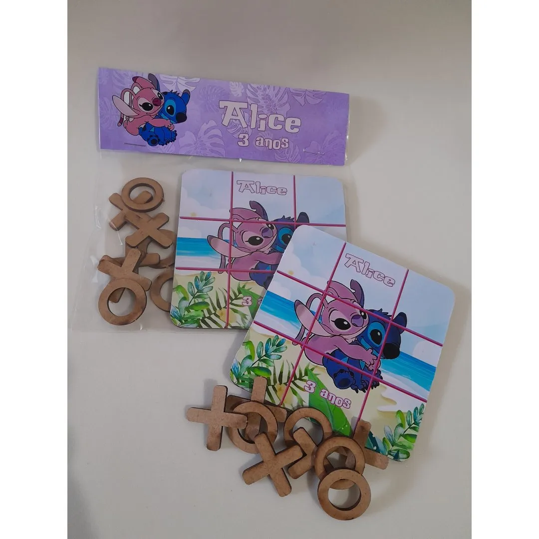 mini jogo do velha lembrancinha - artesanato de ateliê Rocha