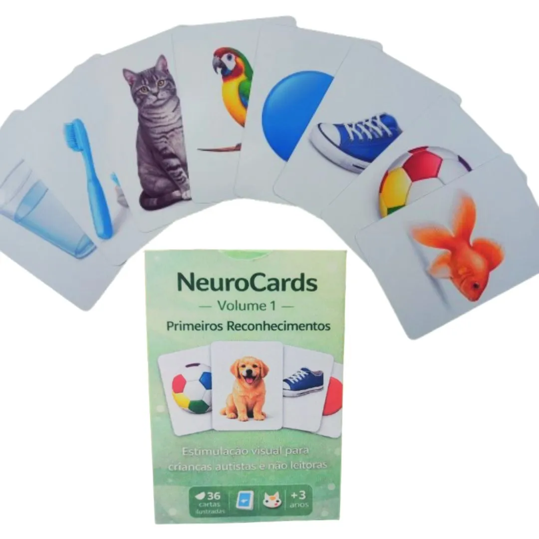 Jogo da Memória Infantil 36 Cartas Associação de Figuras JD Arte - artesanato feito à mão por JD Arte