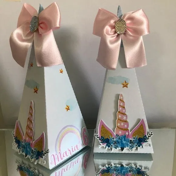 Caixa cone unicórnio - foto 2