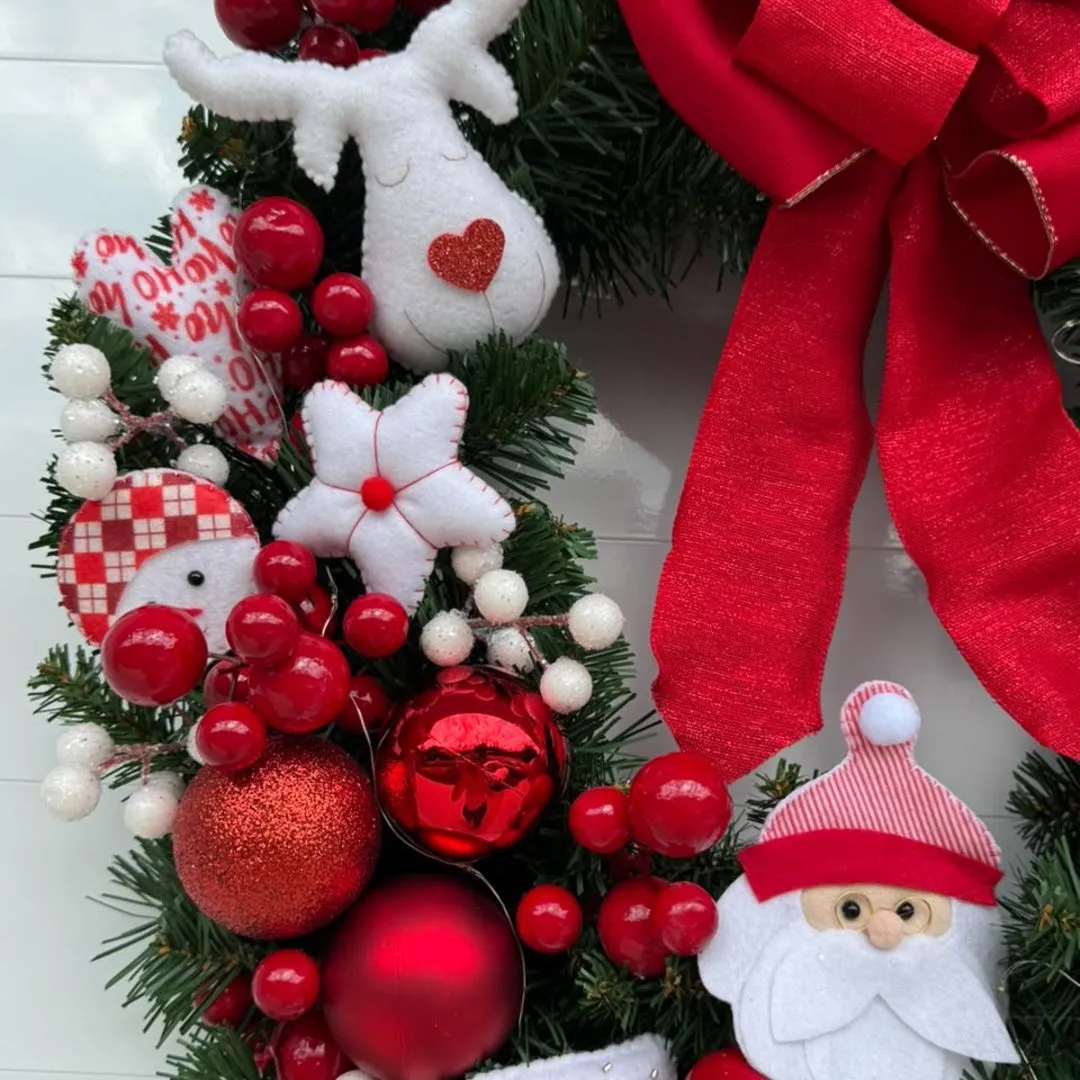 Guirlanda de Festão Natal 60cm - foto 5