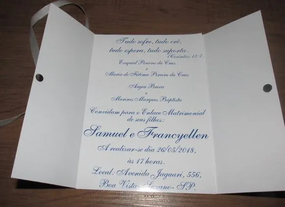 convite casamento - foto 3
