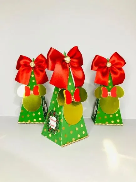 Caixa Cone Minnie Natal - foto 2