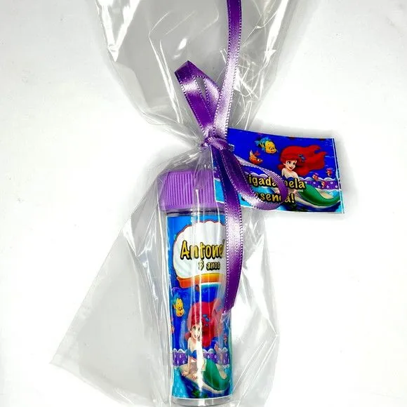 Bolinha de Sabão Pequena Sereia Personalizada - foto 2