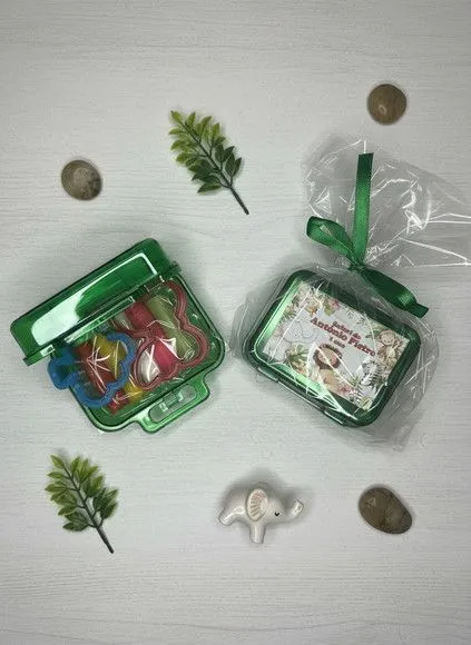 Mini Maleta - Safari Personalizada - feito à mão por Mi Papelaria Criativa