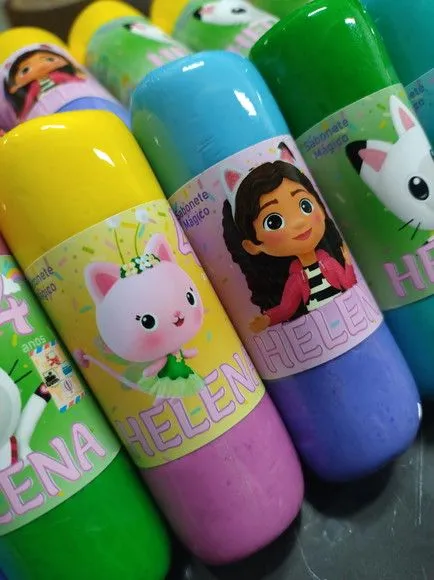 Lembrancinha Infantil Casa Mágica de Gaby Sabonte Massinha - artesanato feito à mão por Juliana Biz - casa e bem estar