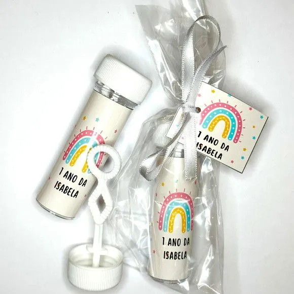 Bolinha de Sabão Casamento Personalizada - foto 3