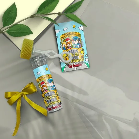 Bolha de Sabão - Dia das Crianças Personalizado