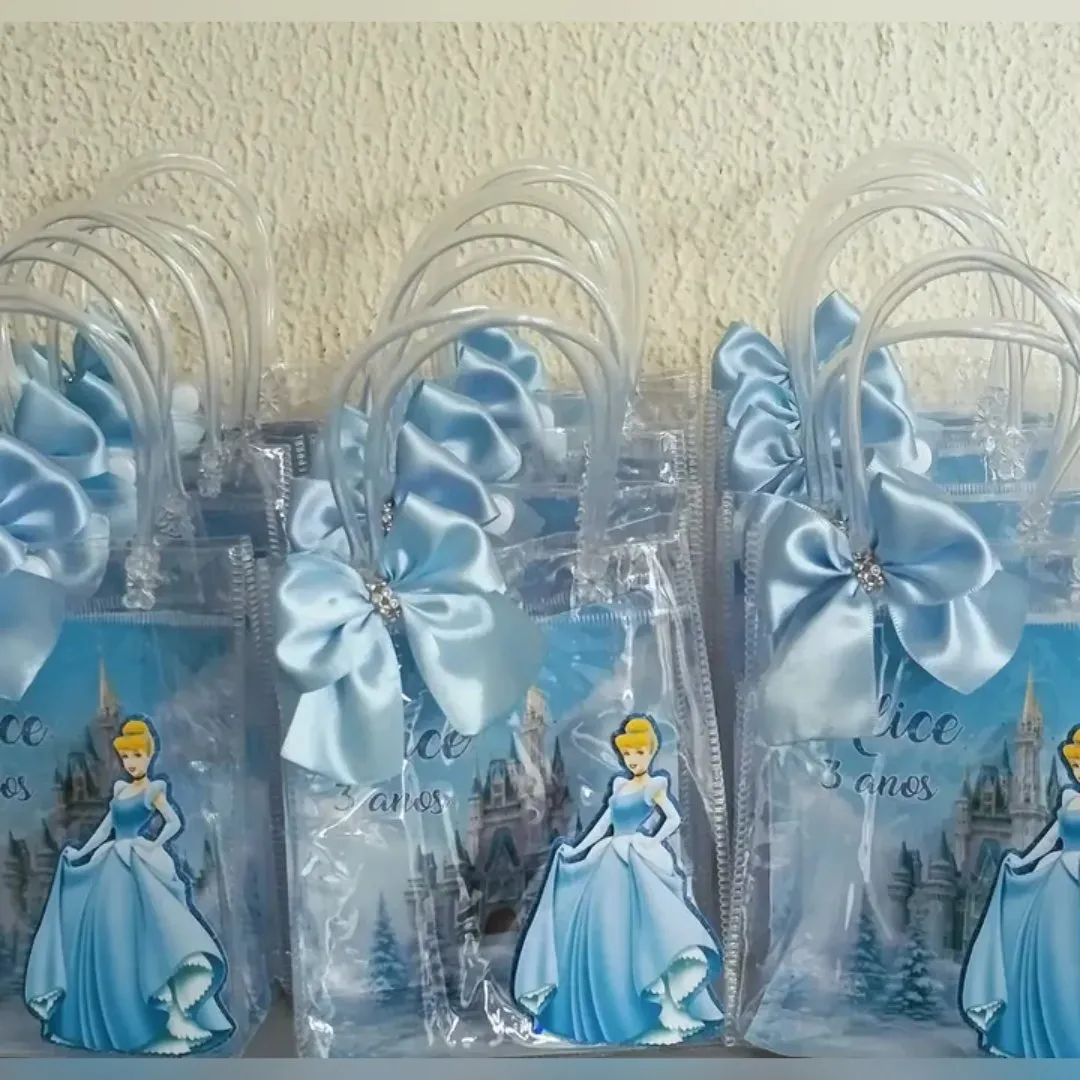 sacolinha personalizada lembrancinha ( Cinderela) - foto 2