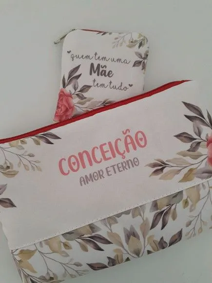 Kit necessaire e porta moedas Mãe - foto 2