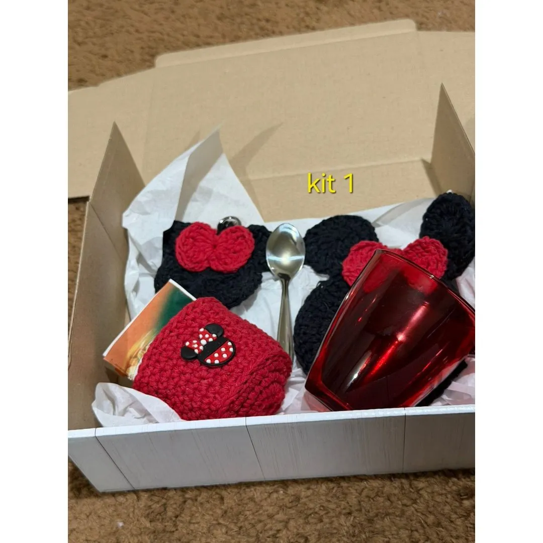 kit presente minnie e Mickey