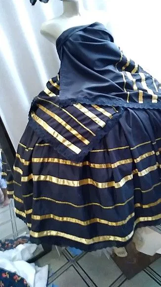 Baiana preta e dourado - foto 2