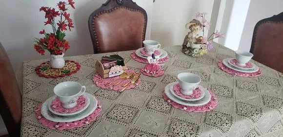 Mini Sousplat para "chá 12 Peças - foto 3