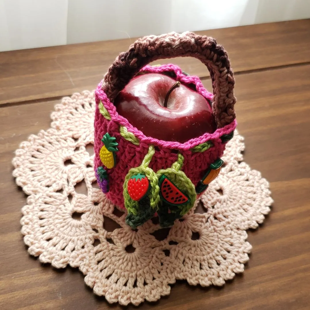 Capa de Crochê para Frutas - foto 3