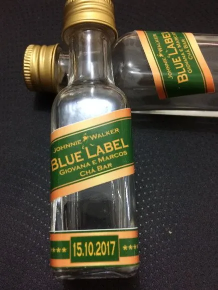 Garrafinha Green Label Personalizada - foto 3