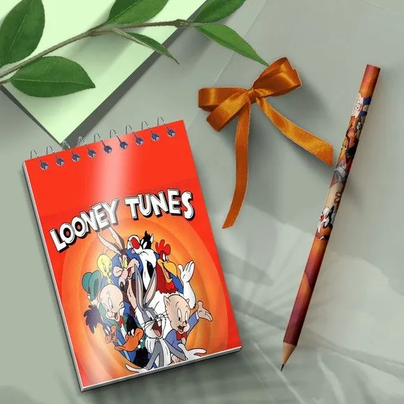 Bloquinho - Looney Tunes Personalizado - artesanato feito à mão por Mi Papelaria Criativa