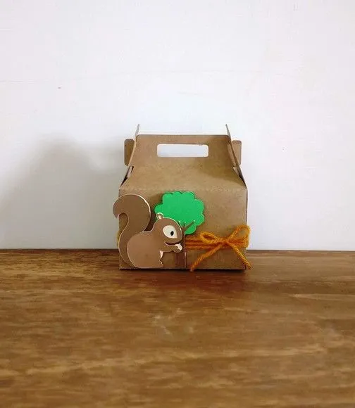 Mini Maleta bosque esquilo