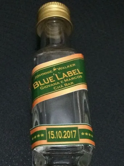 Garrafinha Green Label Personalizada - foto 2