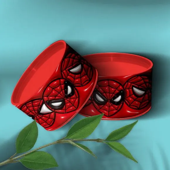 Tubo Lata - Homem Aranha Personalizada - feito à mão por Mi Papelaria Criativa