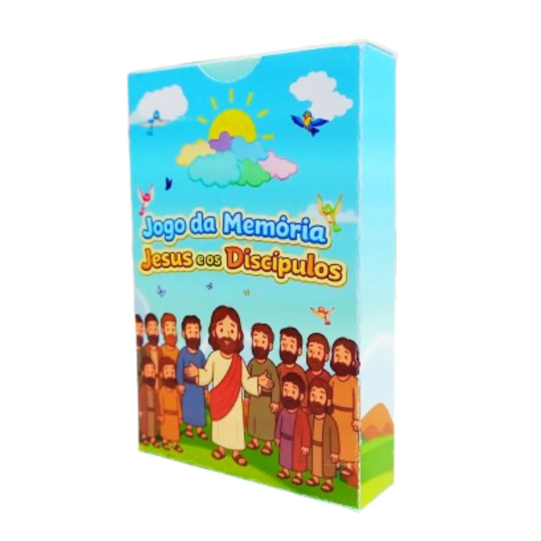 Jogo da Memória Jesus e os Discípulos Infantil Bíblico JD Arte - artesanato feito à mão por JD Arte