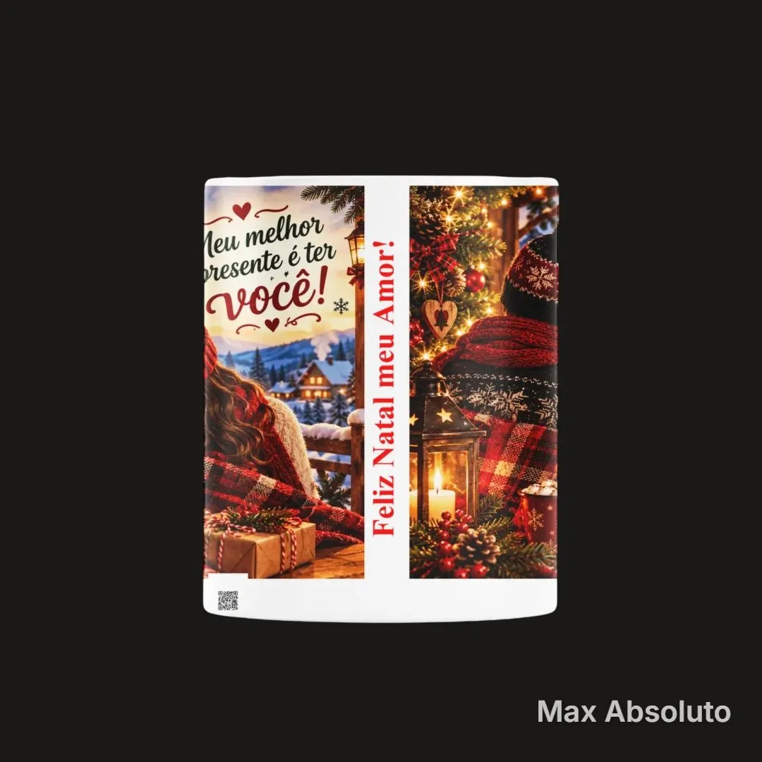 Caneca Natal Romântico Max Absoluto - foto 5