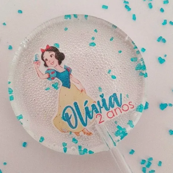 Branca de Neve 1 - artesanato feito à mão por Lollipops Cristal