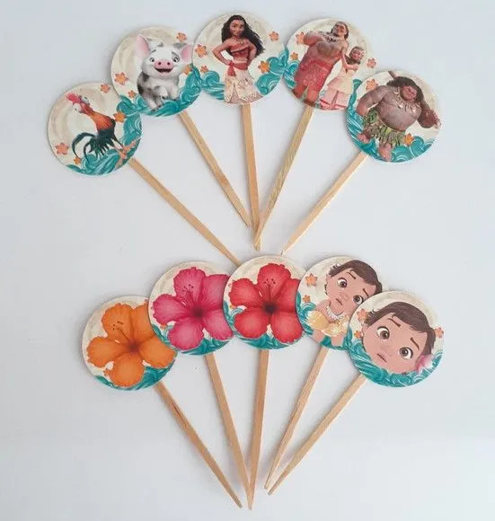 Topper Simples Moana