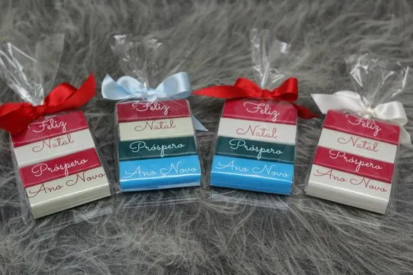 Lembrancinha de Natal - Personalizada - artesanato feito à mão por Juliana Biz - casa e bem estar