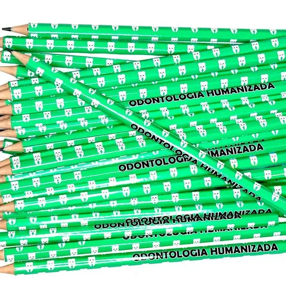 Lápis Dentinhos Personalizado - feito à mão por Mi Papelaria Criativa