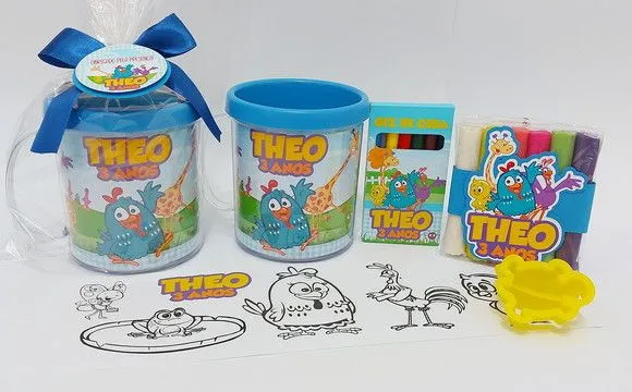 Caneca Galinha Pintadinha Personalizada - artesanato feito à mão por Mi Papelaria Criativa
