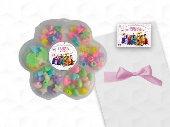 Kit Miçangas Encanto Personalizada - artesanato feito à mão por creativitybynina