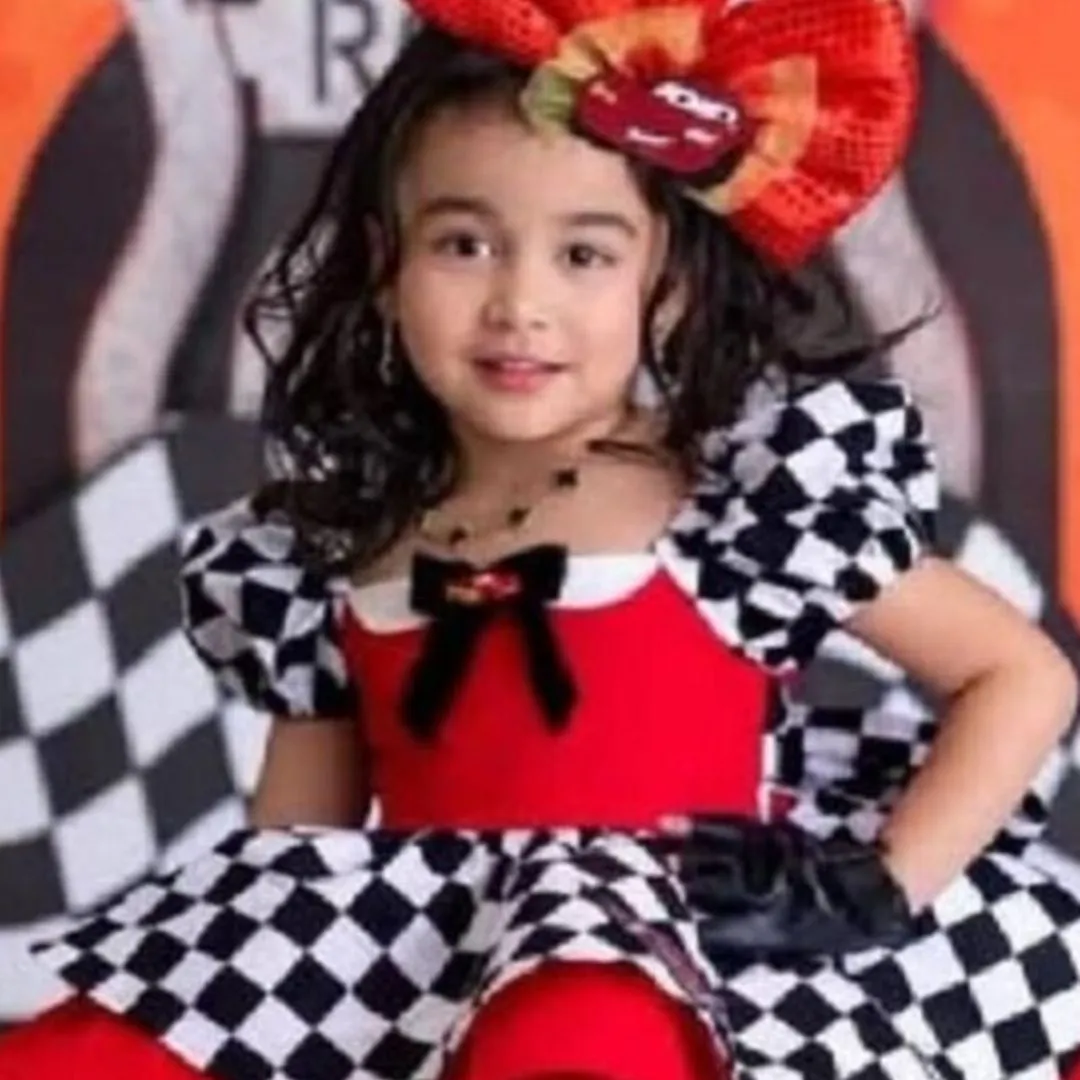 Vestido Infantil Piloto Carros - foto 4